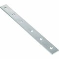 Hillman 12X1-1/8 ZINC PLATED MENDING PLATE 851491